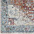 Alfombra lavable Cabacungan azul y óxido - Liquidación