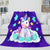 Manta de unicornio, manta de franela polar, regalo de cumpleaños para niñas