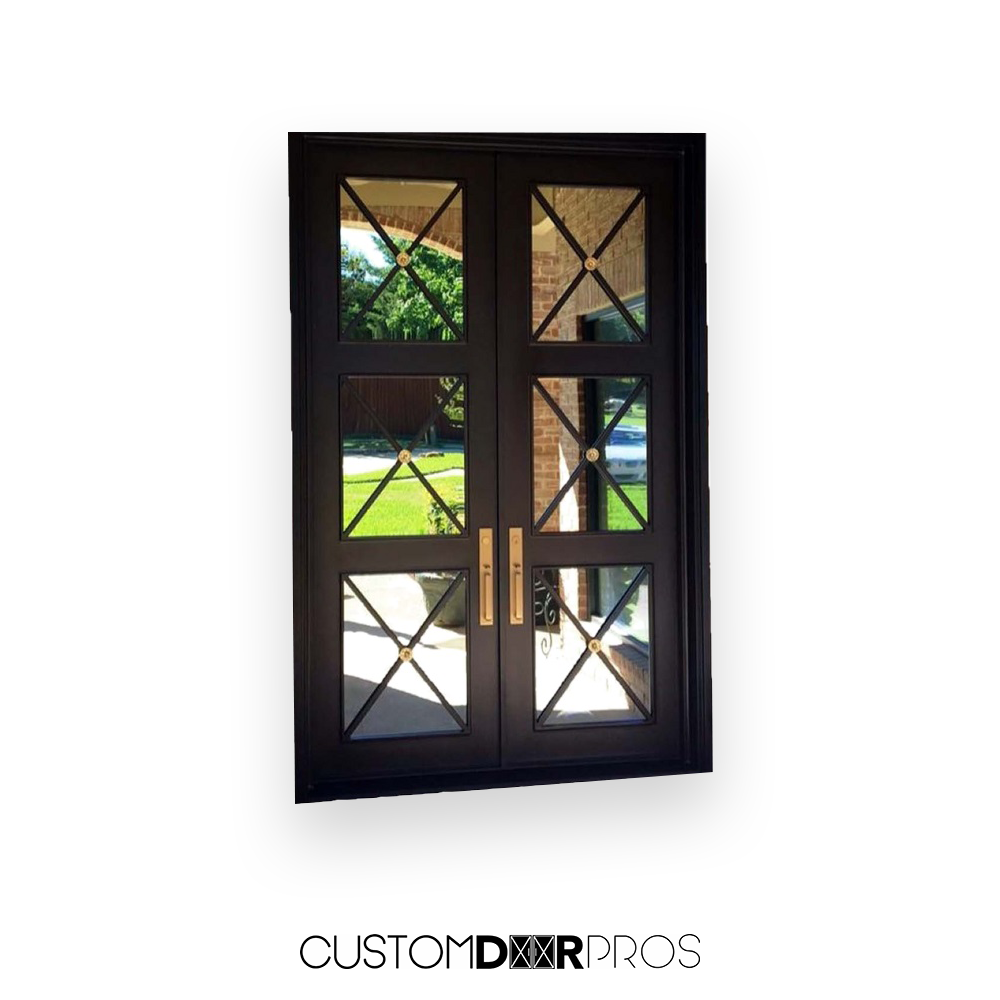 Puertas dobles de hierro Artemis