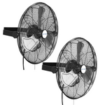 Ventilador de pared exterior BILT HARD de 14" y 3000 CFM: Ventilador industrial de alta velocidad, resistente al agua y de 3 velocidades, homologado por UL. 