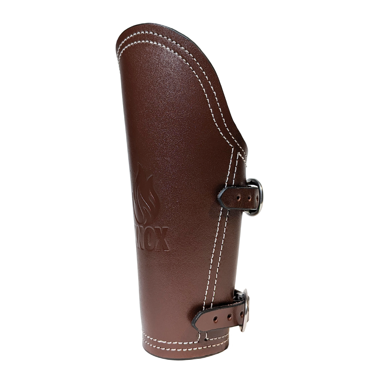 Knox Bully Welding Armguard - Top Grain Hide Armpads - Brown