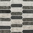 Mosaico de mosaico con malla de piquete de tapiz urbano de 25 x 36 cm, vidrio texturizado - Colección MSI