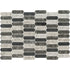 Mosaico de mosaico con malla de piquete de tapiz urbano de 25 x 36 cm, vidrio texturizado - Colección MSI