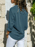Casual Long Sleeve Top with Pockets