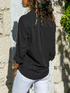 Casual Long Sleeve Top with Pockets