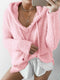 Pink Fluffy Hoodie