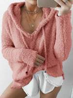 Pink Fluffy Hoodie
