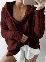Pink Fluffy Hoodie