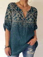 Alluring Printed Blouse