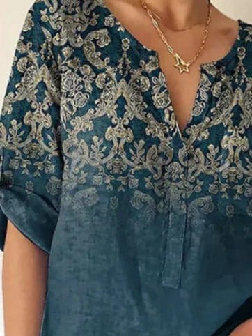 Alluring Printed Blouse