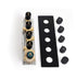 12 inch or 16 inch Matte Black Rainfall or Rainfall Waterfall Shower System - 4-Way Thermostatic Rough-in Valve with Invigorating Body Jets