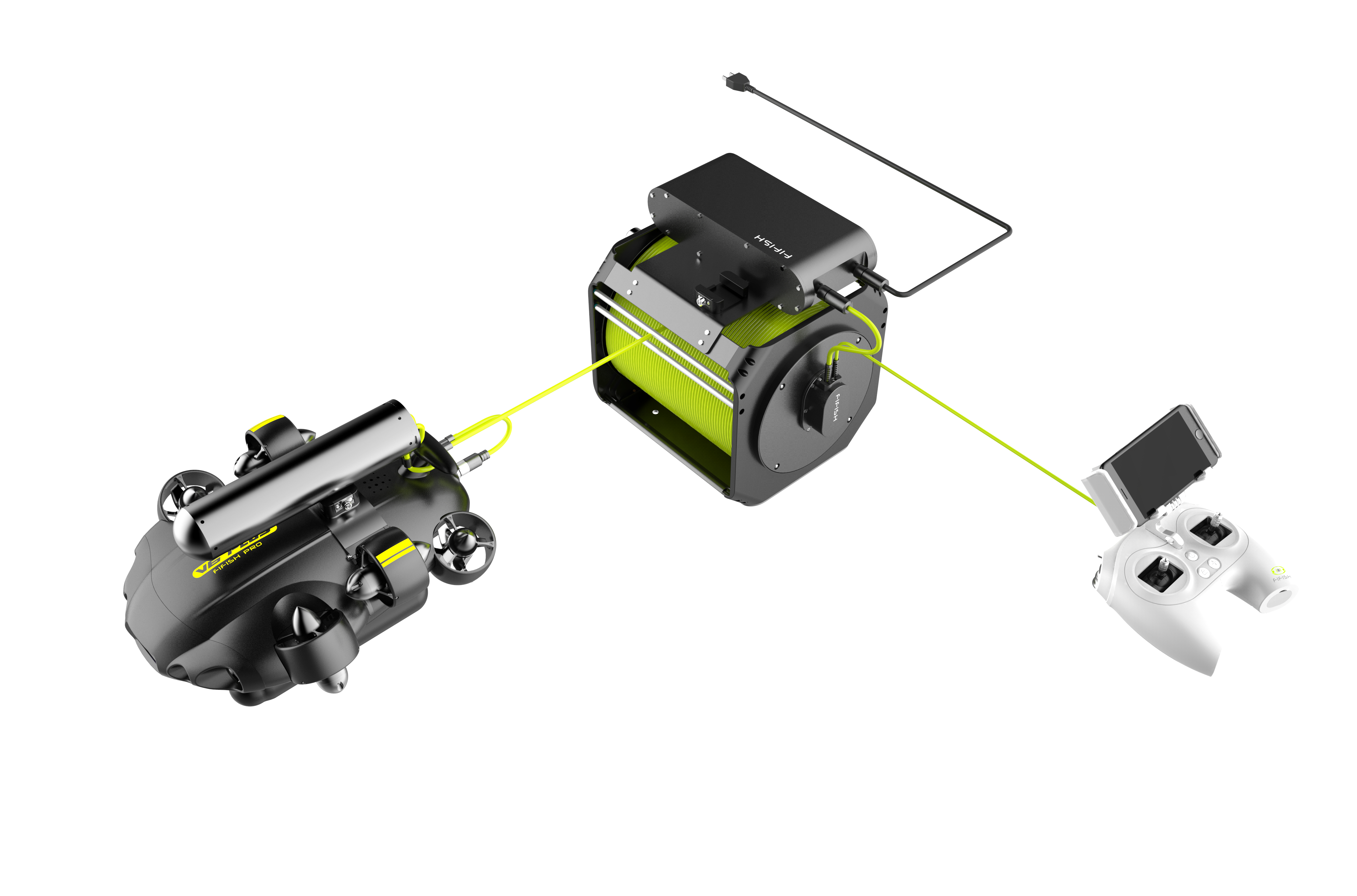 Qysea Onshore Power Supply System For Underwater Drones