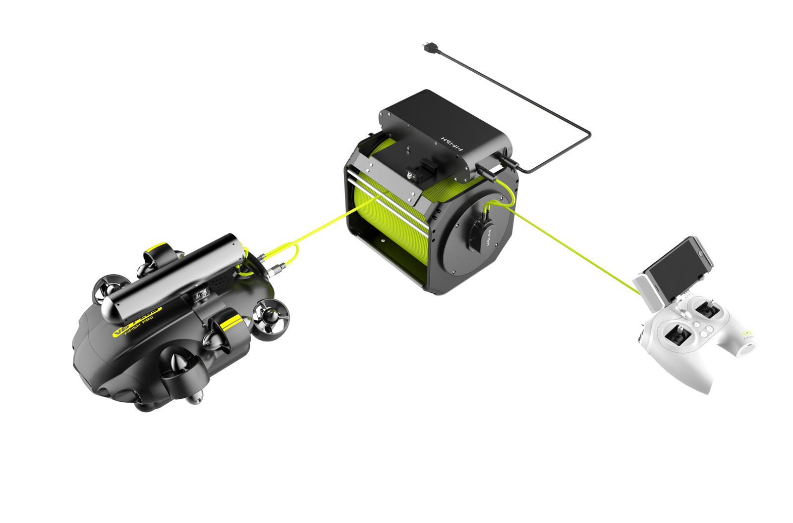 Qysea Onshore Power Supply System For Underwater Drones