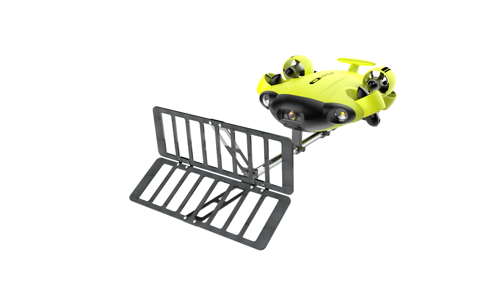 Qysea Fifish V6-Series Dozer Attachment For Underwater Drone