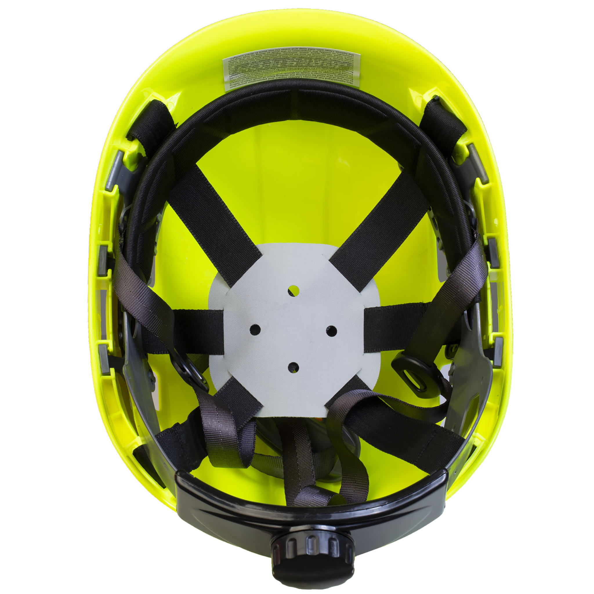 Ventilated Rescue Hard Hat with Adjustable 6 Point Suspension