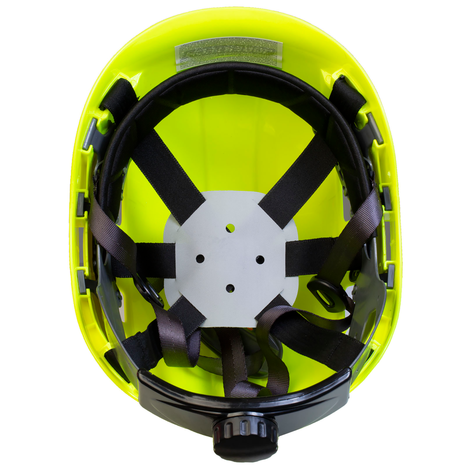 Ventilated Rescue Hard Hat with Adjustable 6 Point Suspension