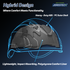 Ventilated Safety Work at Height Helmet System with Face Shield and Earmuffs