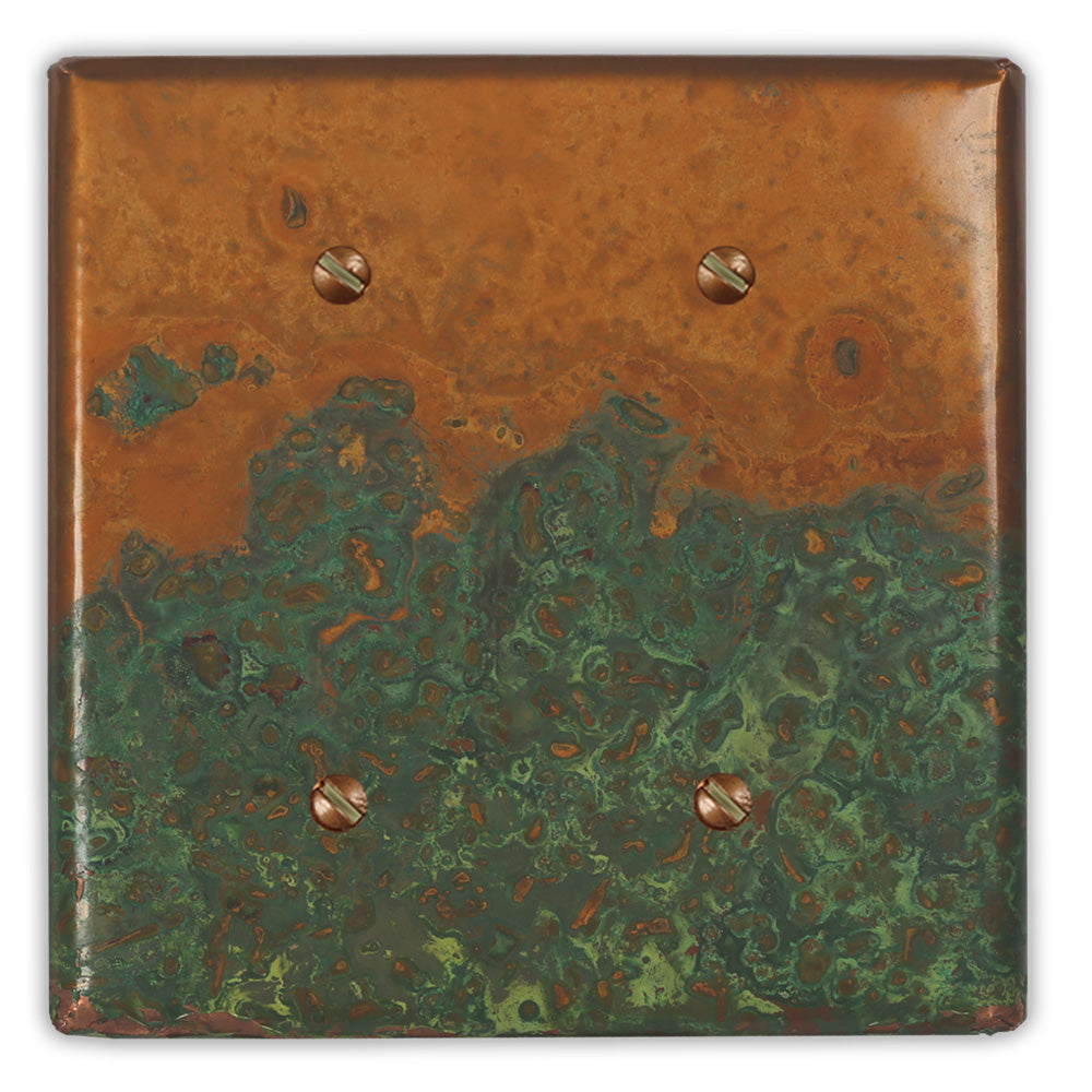 Verde Copper - 2 Blank Wallplate