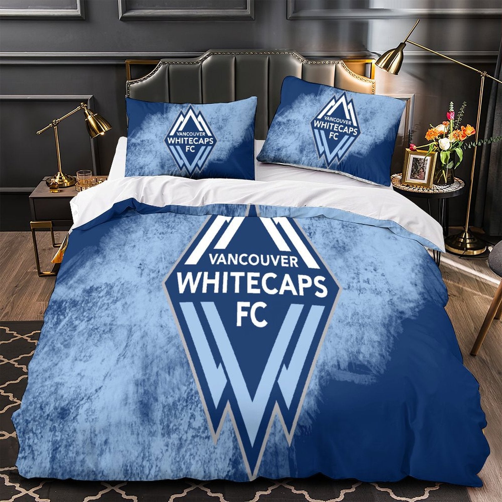 Vancouver Whitecaps FC Bedding Set Duvet Cover Without Filler