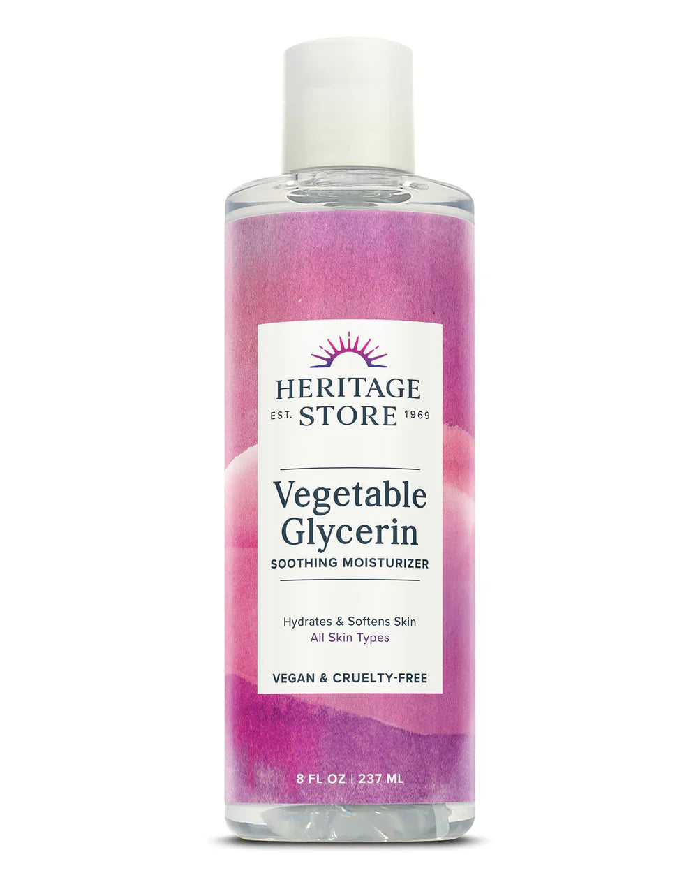 Productos Heritage: Glicerina vegetal 100 % pura - 8 onzas líquidas