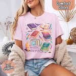 Velaris Book Lover Comfort Colors Tee – ACOTAR Bat Boys Shirt for Women, SJM-Inspired Gift