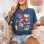 Velaris Book Lover Comfort Colors Tee – ACOTAR Bat Boys Shirt for Women, SJM-Inspired Gift