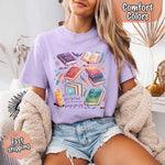Velaris Book Lover Comfort Colors Tee – ACOTAR Bat Boys Shirt for Women, SJM-Inspired Gift