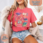 Velaris Book Lover Comfort Colors Tee – ACOTAR Bat Boys Shirt for Women, SJM-Inspired Gift