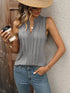 Versatile Pleated Blouse