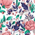 Fashionable Floral Wallpaper