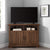 Mueble de TV de esquina con puerta ranurada Columbus de 44"