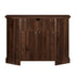Mueble de TV de esquina con puerta ranurada Columbus de 44"