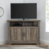 Mueble de TV de esquina con puerta ranurada Columbus de 44"