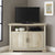 Mueble de TV de esquina con puerta ranurada Columbus de 44"