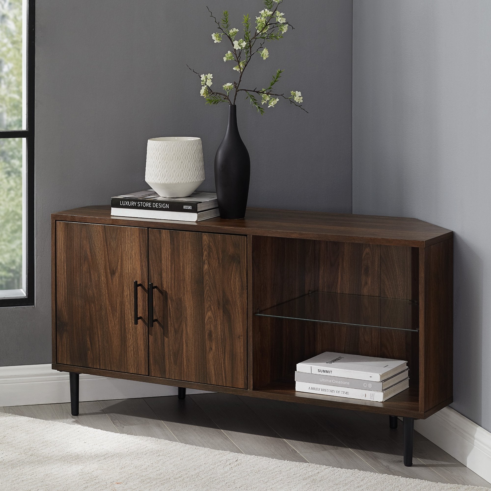 Mueble de TV de esquina Nora