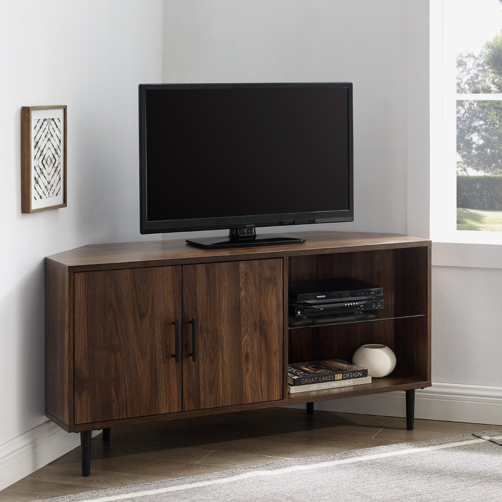 Mueble de TV de esquina Nora