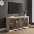 Mueble de TV de 4 puertas estilo granja Abigail de 58"