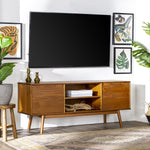 Mueble de TV de madera maciza Sloane Adair