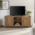 Mueble de TV con puerta de granero