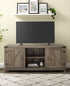 Mueble de TV con puerta de granero