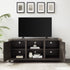Mueble de TV con puerta de granero