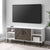 Mueble de TV de 2 puertas Bookmatch