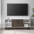 Mueble de TV de 2 puertas Bookmatch