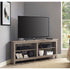 Mueble de TV de esquina de madera de estilo transicional de 58"