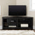 Mueble de TV de esquina de madera de estilo transicional de 58"
