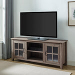 Consola de TV con puerta de vidrio de 58"