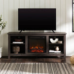 Mueble de TV con chimenea Essential