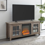 Mueble de TV con chimenea Essential