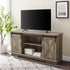 Soporte para TV con puerta corrediza de granero de 58"