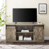 Soporte para TV con puerta corrediza de granero de 58"